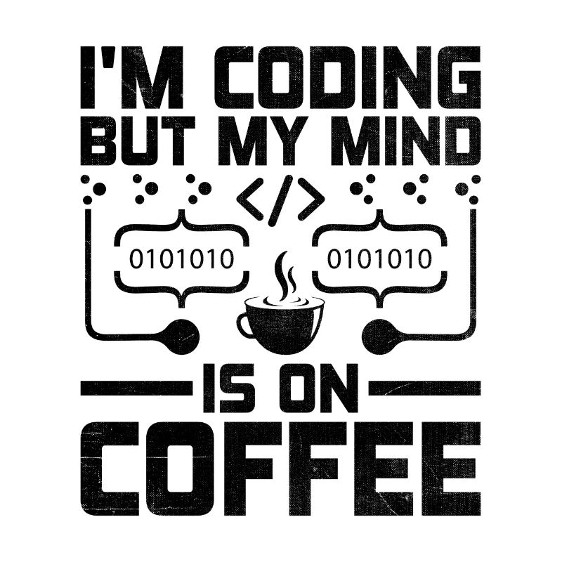 Kaffee-Codierung Programmierer Programmierer Entwickler Nerd Coff