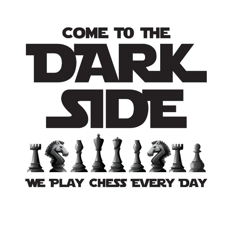 Chess Dark Side Chess Player Checkmate