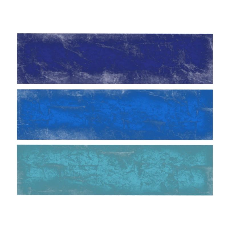 Rectangles bleus