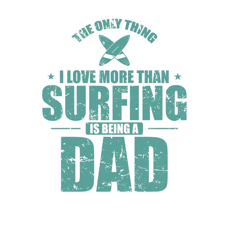 Ce que j’aime plus que le surf, c’est d’être papa