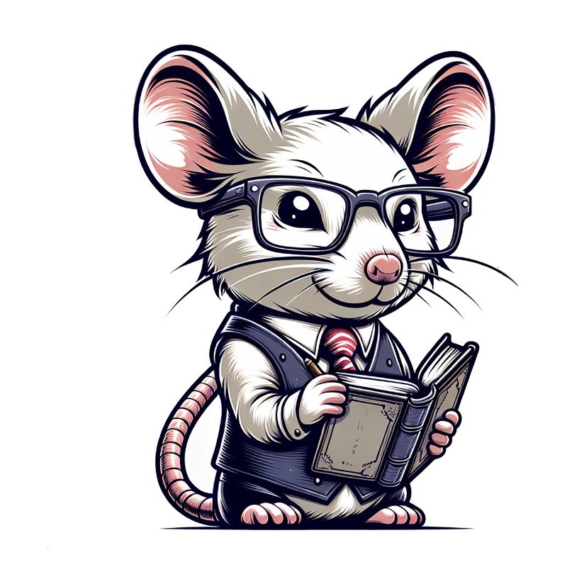Cute Mouse Teacher