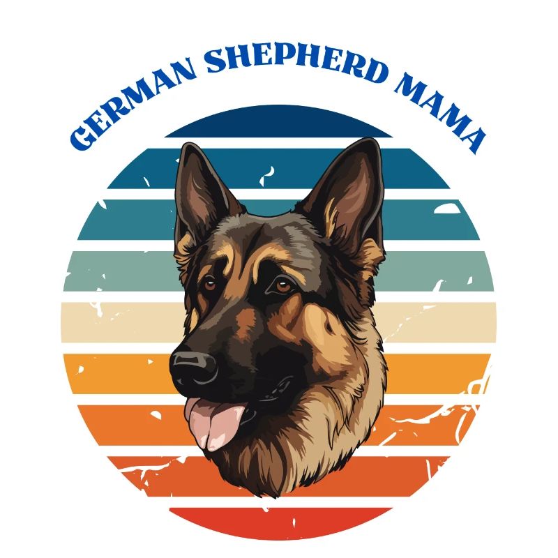 German Shepherd Mama