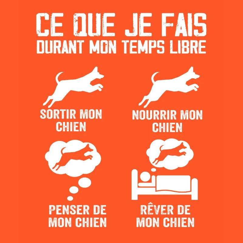 Ce que je fais durant mon temps libre Chien