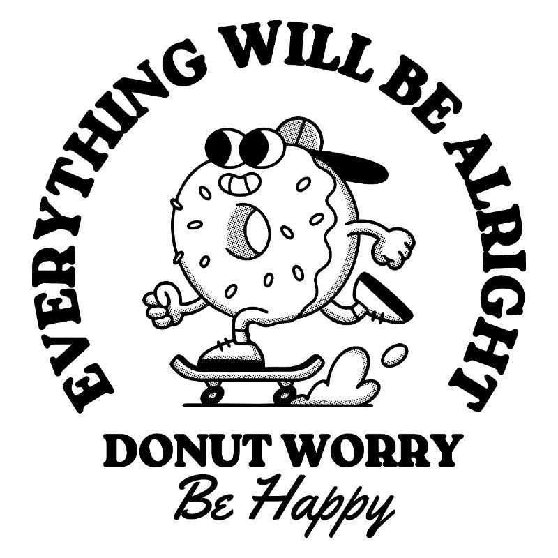 Donut-Sorge, sei glücklich