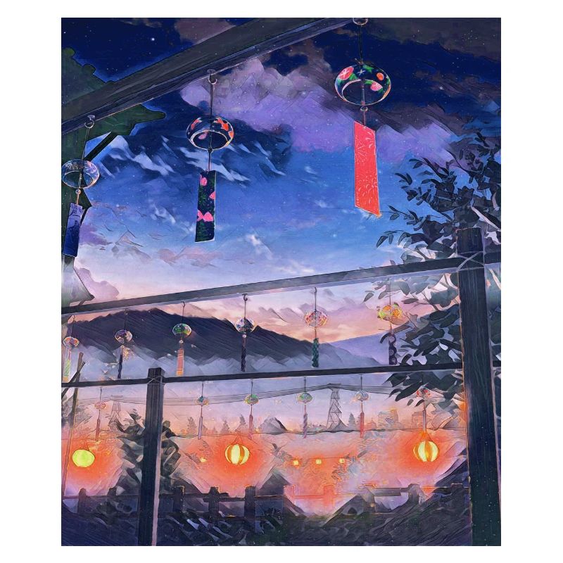 Die Berge Japans