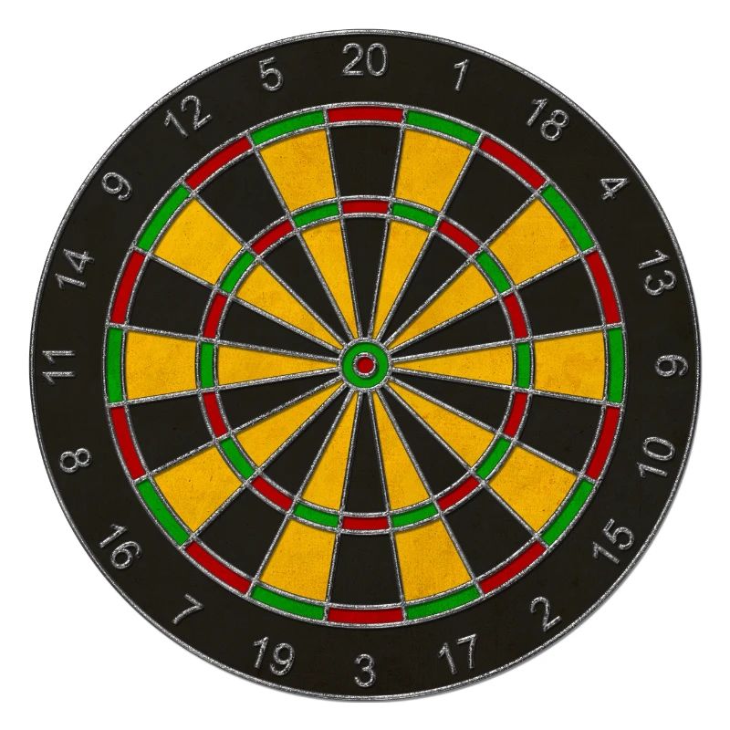 Jeu de fléchettes / cible