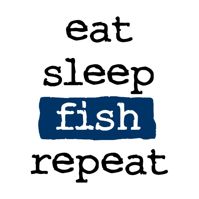 manger dormir poisson répéter