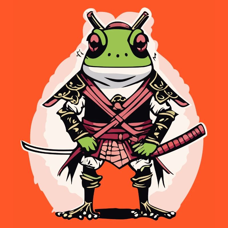 Frog Samurai