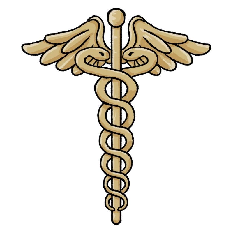 Caducée, bâton d’hermès