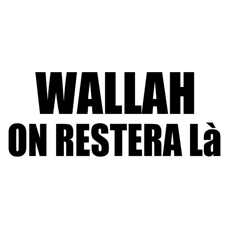 Wallah wird es dabei belassen