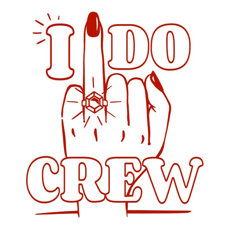 Bachelor Team Bride Hen Party I Do Crew