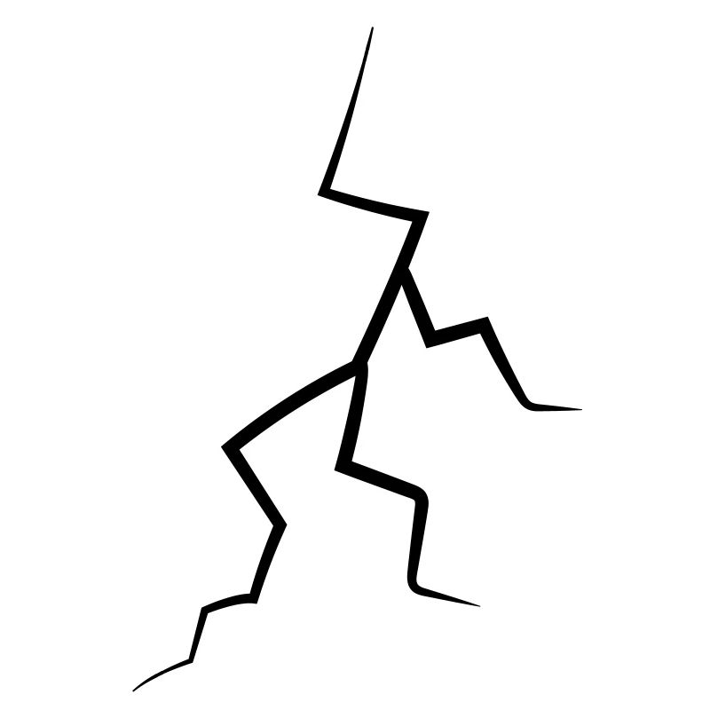 Lightning Icon Weather Thunderstorm