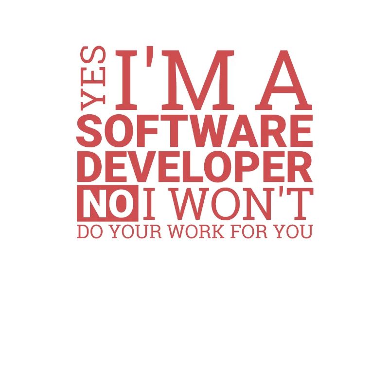 "Software Developer Work | Programmierer"