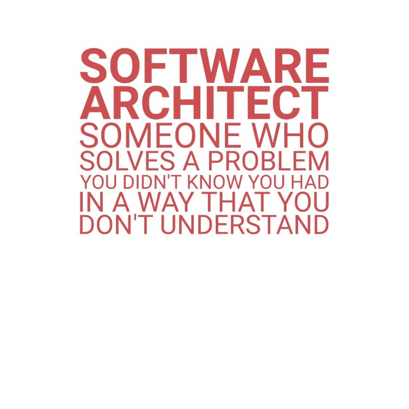 "Software Architect Problem |Software Architektur"