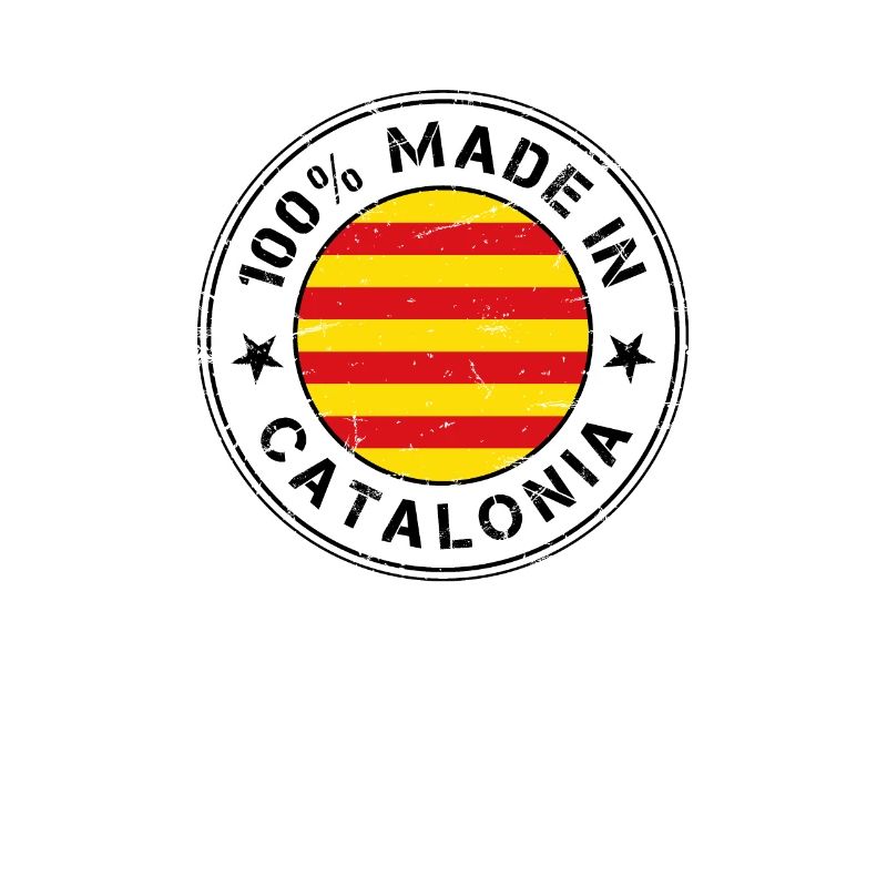 Fabriqué en Catalogne drapeau catalan drapeau