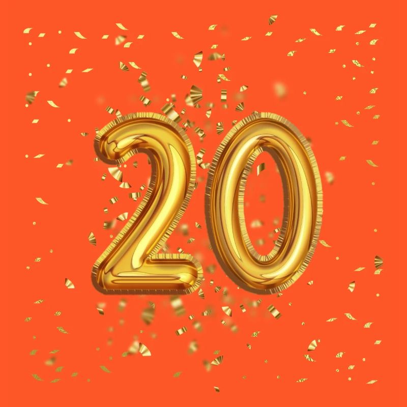 Conception du 20e anniversaire