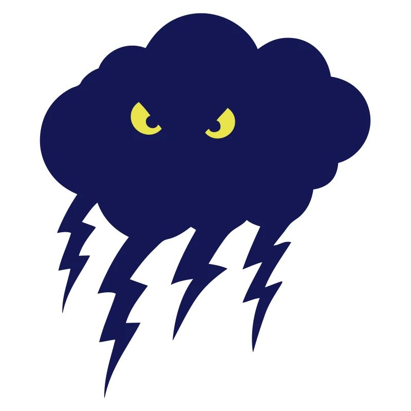 naughty eye bubble cloud eclair dark cloudy crazy