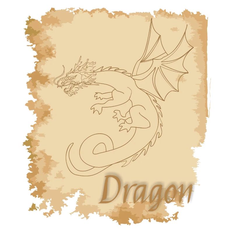 Uralter Drache