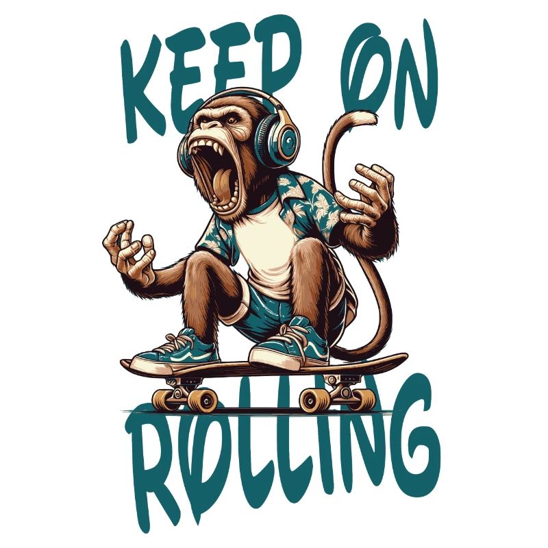 keep on rolling skate skateboard skater summer