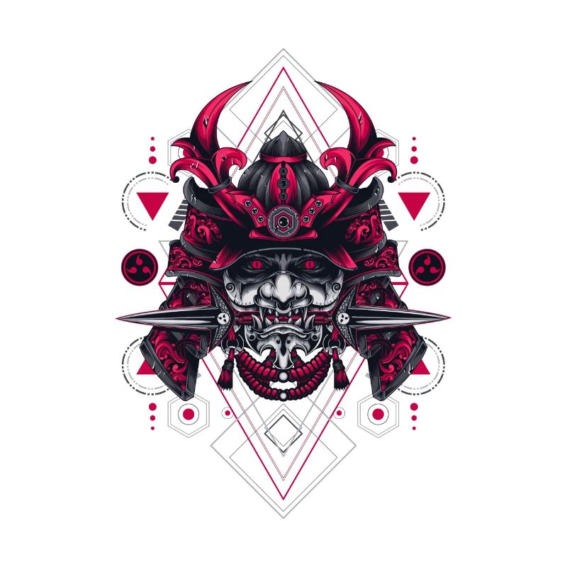 ONI SAMURAI SACRED GEOMETRY
