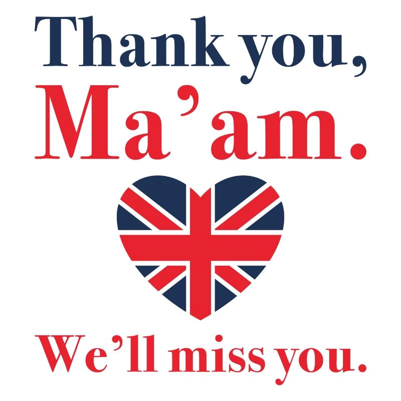 Merci Madame, tu vas nous manquer