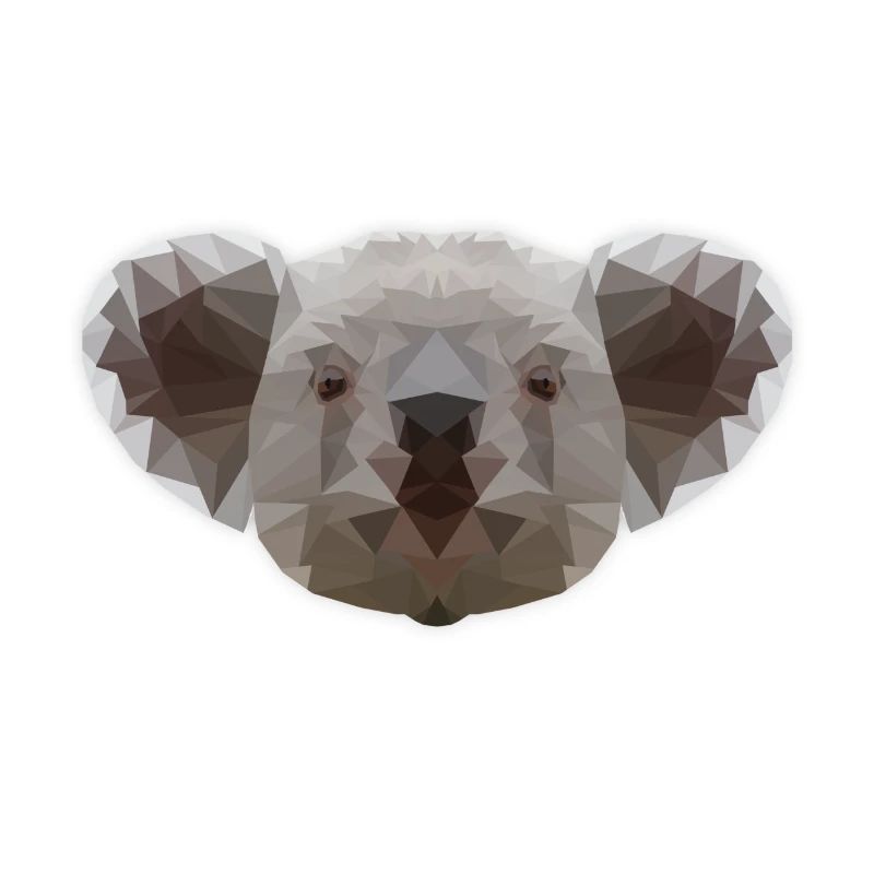LowPoly "koala"