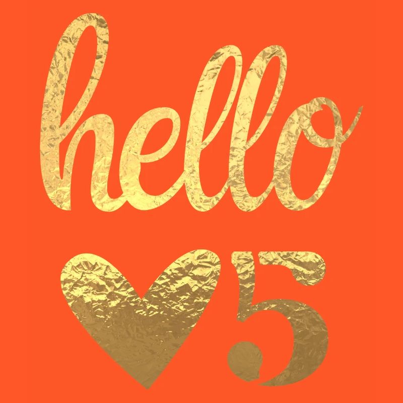 Hello 5 doré