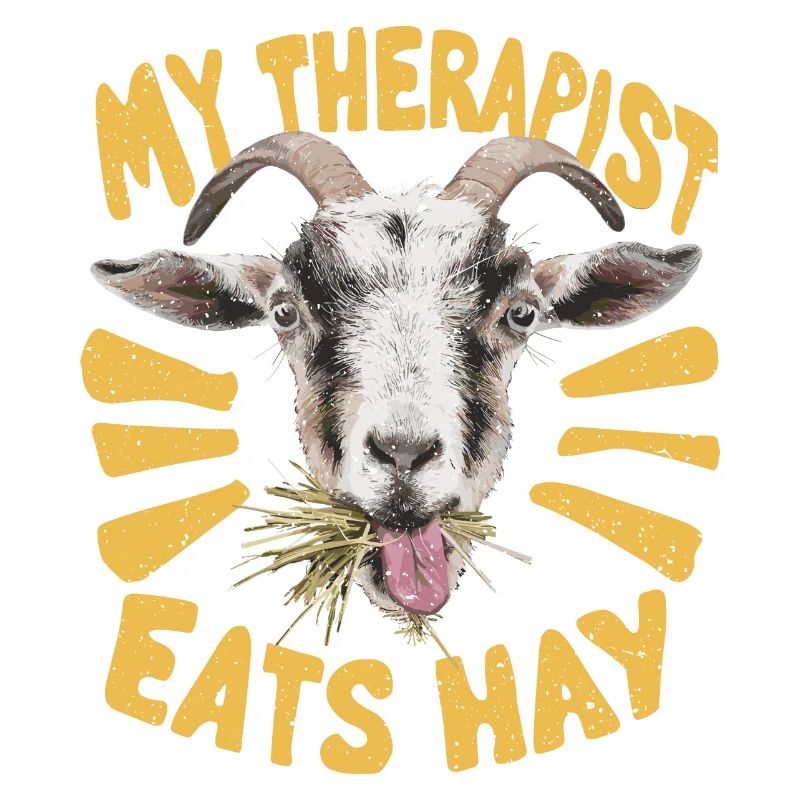 My therapist eats hay – goat love