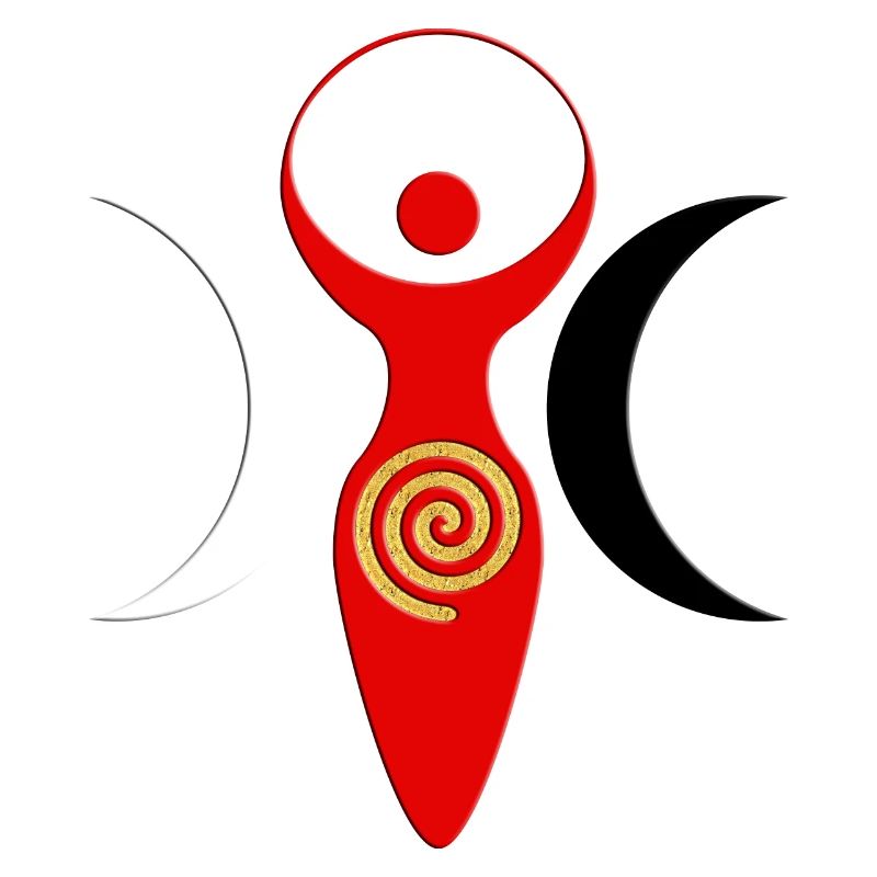 Dreifaltige Wicca Göttin der Mutter Erde 1