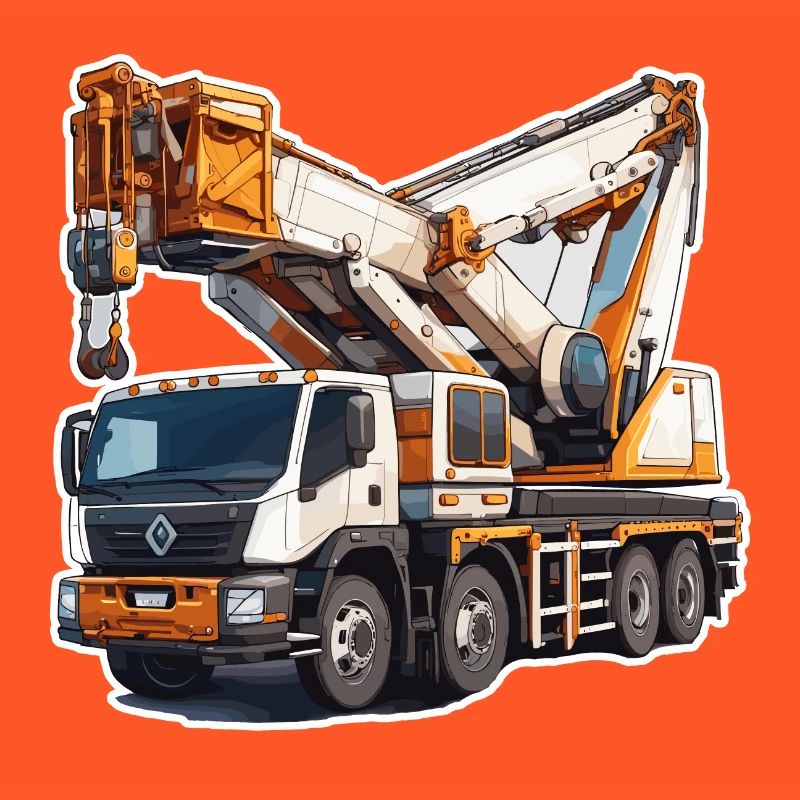 Kran / Baustelle / Seilwinde / Kransystem
