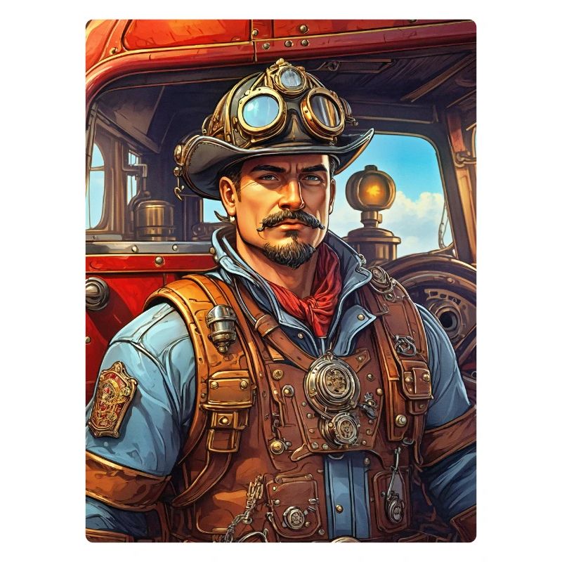 Steampunk Firefighter Man 1.21