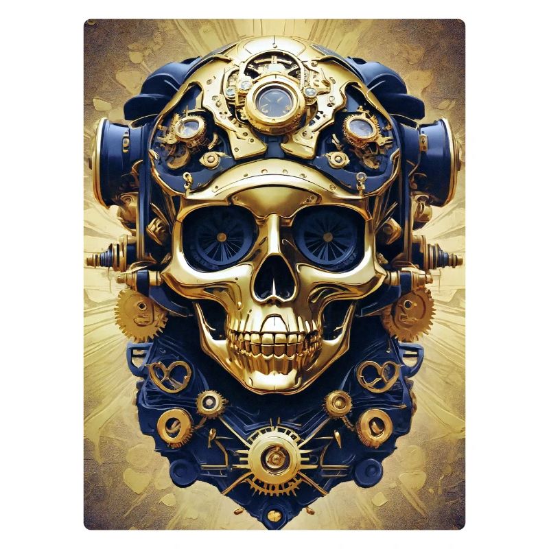 Steampunk Skull 1.8
