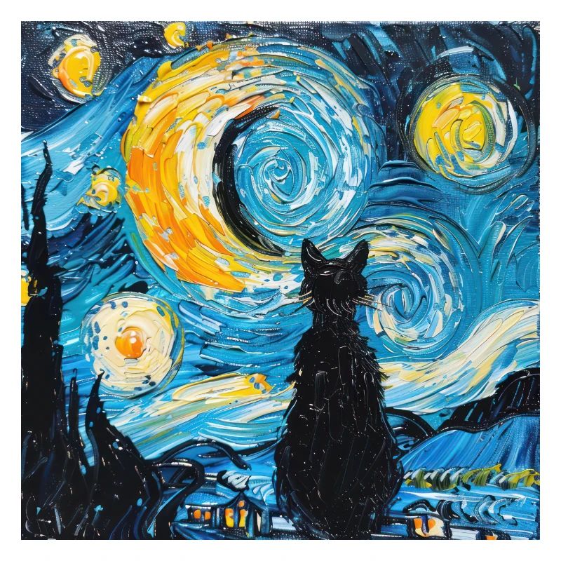 Chat, Motif De Chat