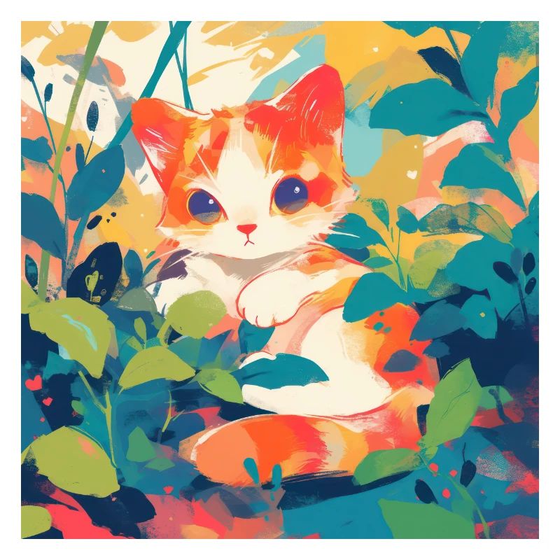 Chat, Motif De Chat