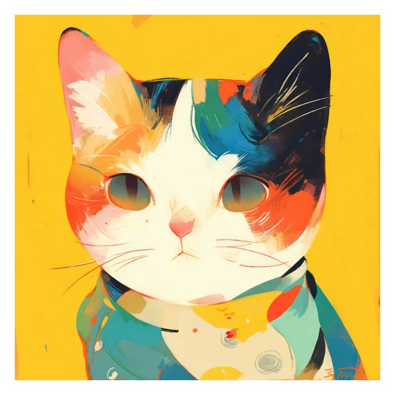 Chat, Motif De Chat