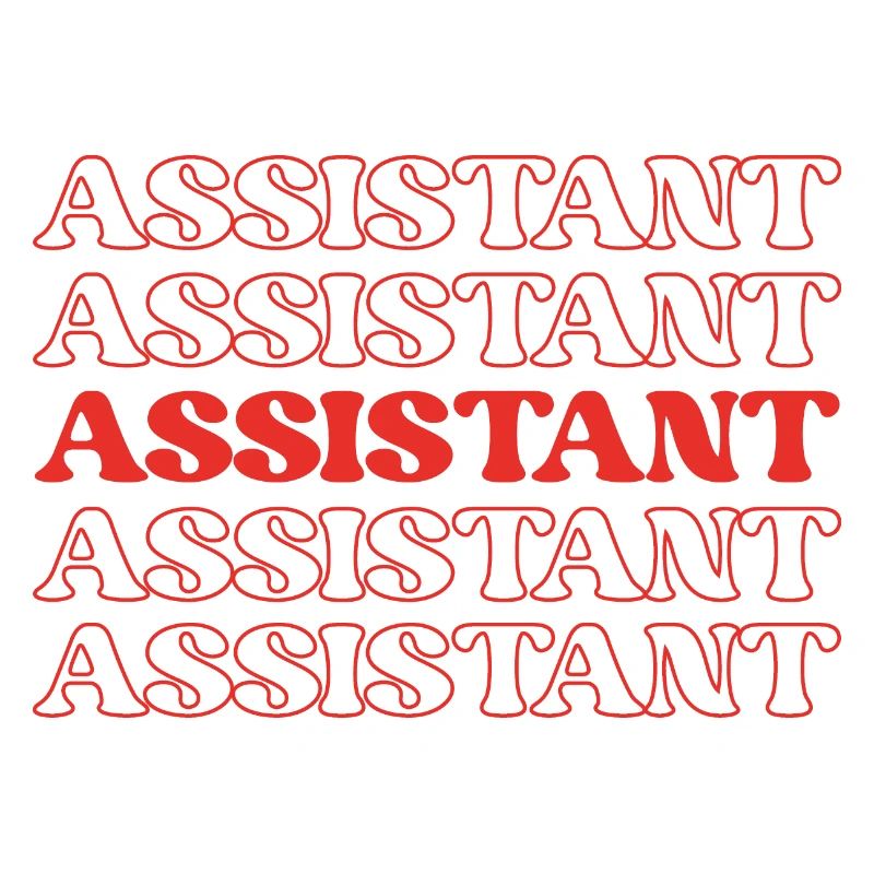 Assistent Assistent Helfer Unterstützer