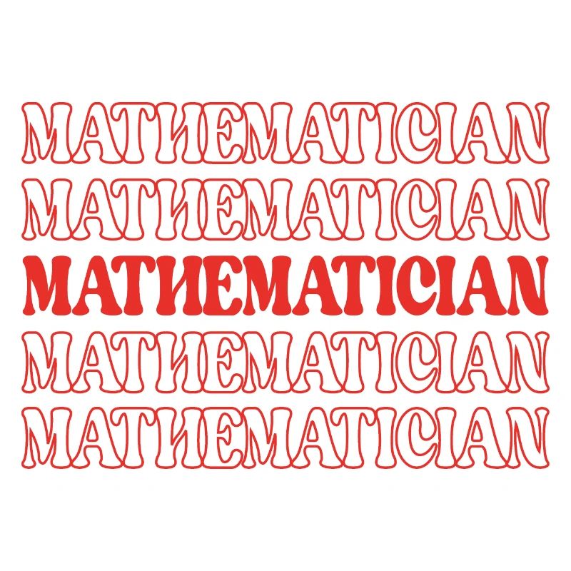 Mathématicien Mathiculteur Expert en maths Math Génie des maths