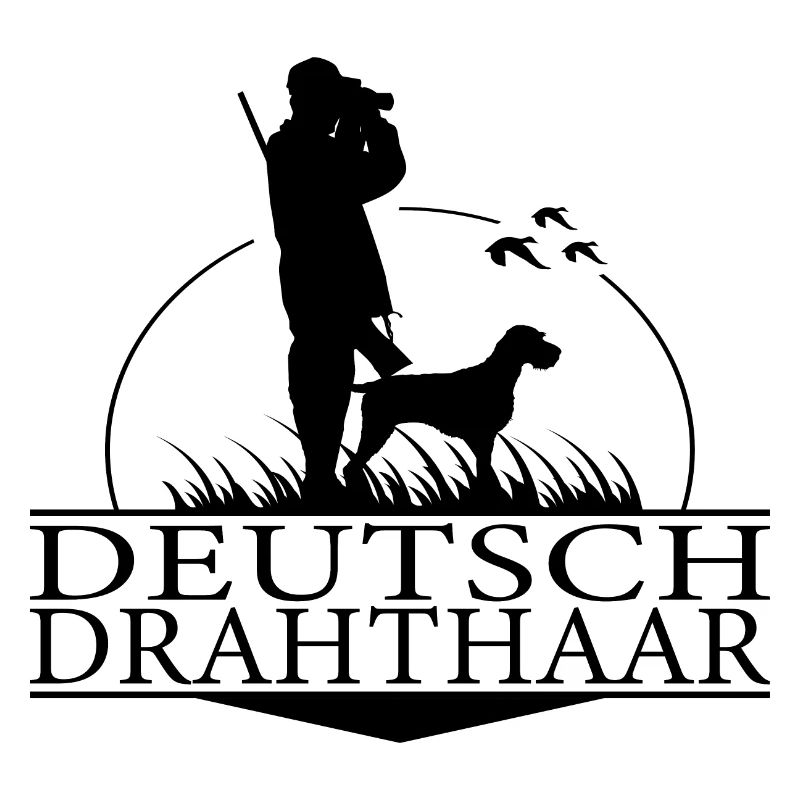 DEUTSCH DRAHTHAAR Jagdhunderasse Jagdhund Wilsigns
