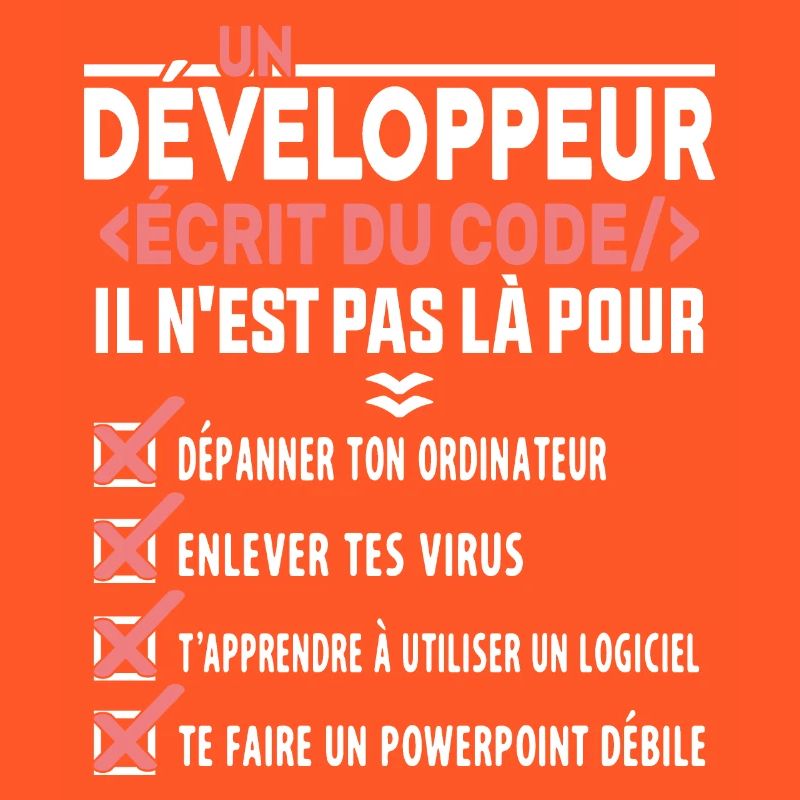 Un Développeur Écrit du Code Cadeau