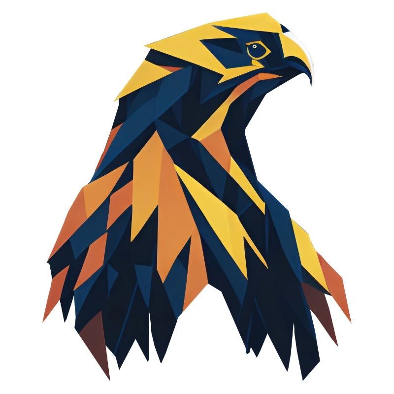 Abstrakter Adler
