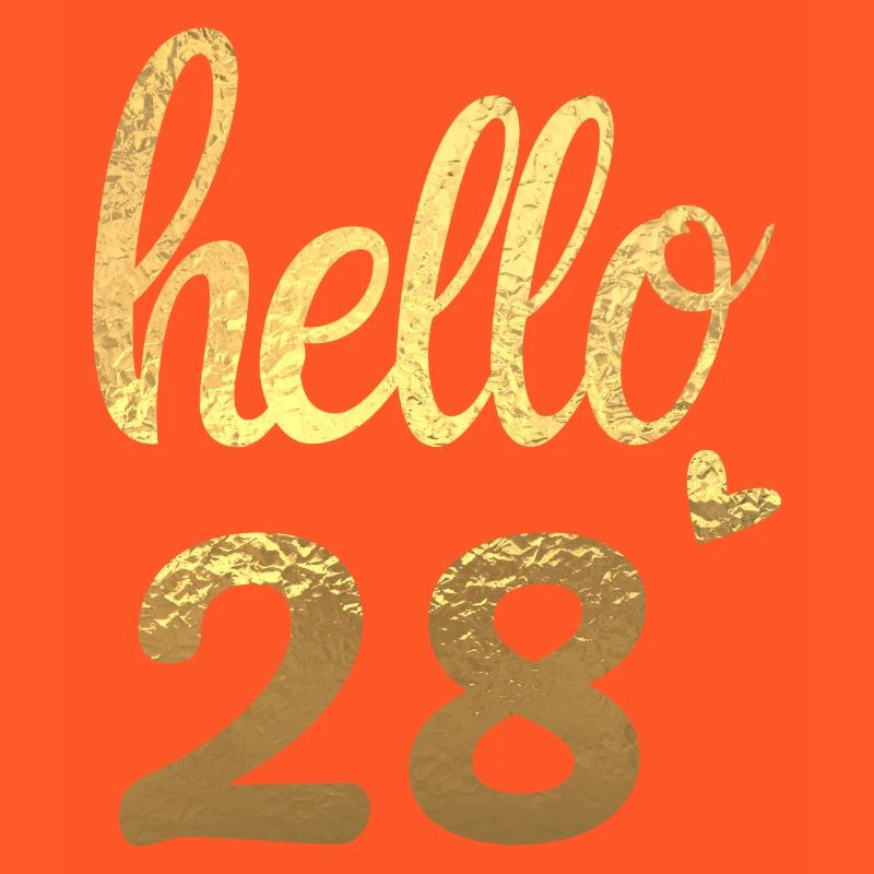 Hello 28 doré