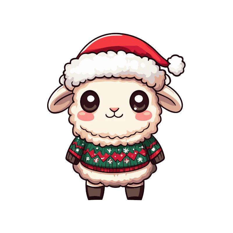 Sheep Christmas Comic