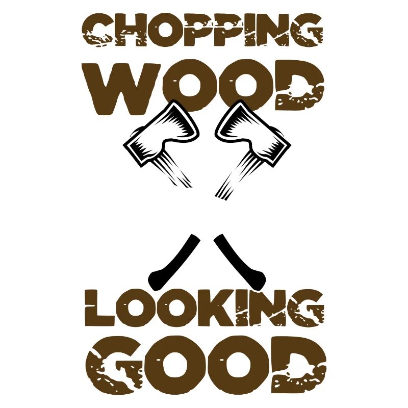 Chopping Wood Lumberjack Gift Idea