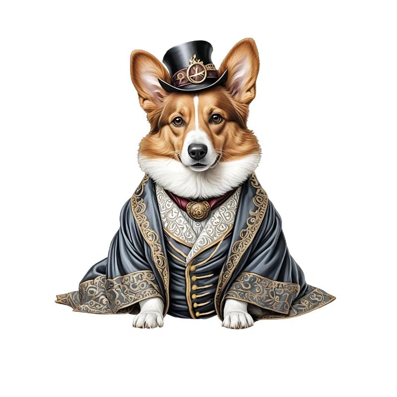 Corgi aristocrate