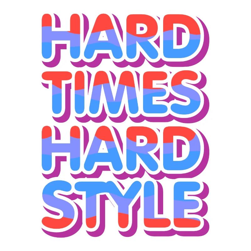 Hardstyle Rave Techno Sort Fêter Festival