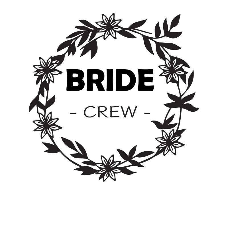 Bride Crew JGA Équipe Floraison
