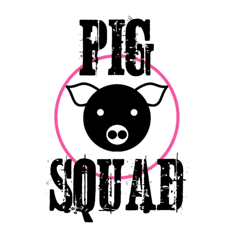 Escouade de cochons