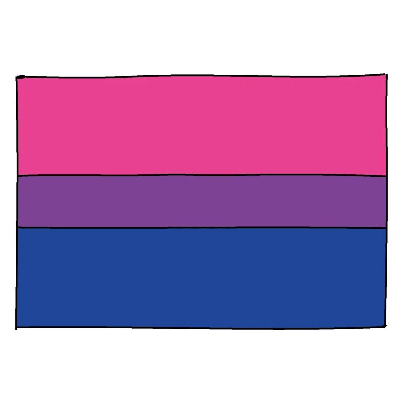 Drapeau Bisexual