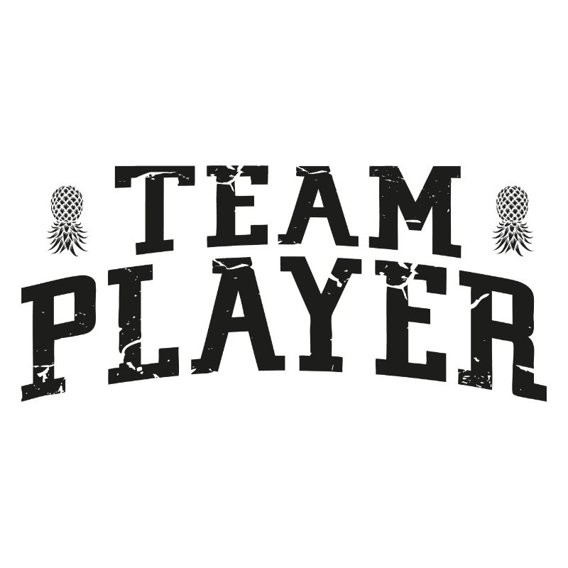 Team Player - Funny Swinger Upside Down Pineapple