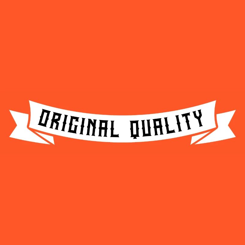 Bannière de qualité originale
